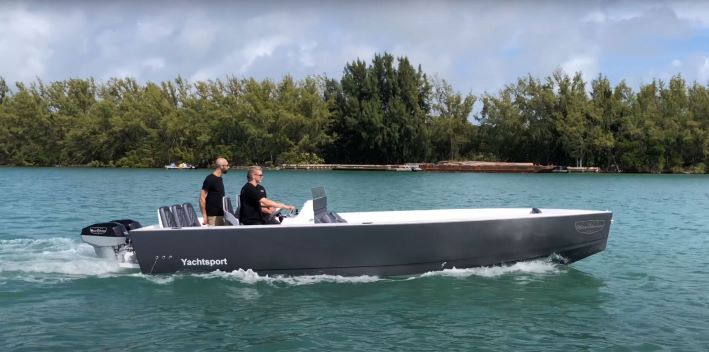 Vision Marine Powered Electric Boat